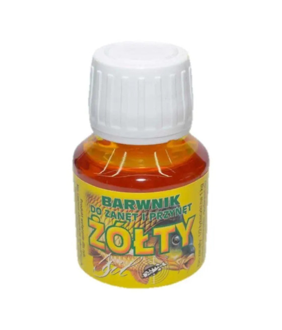 BARWNIK w płynie STIL ŻÓŁTY do zanęt przynęt