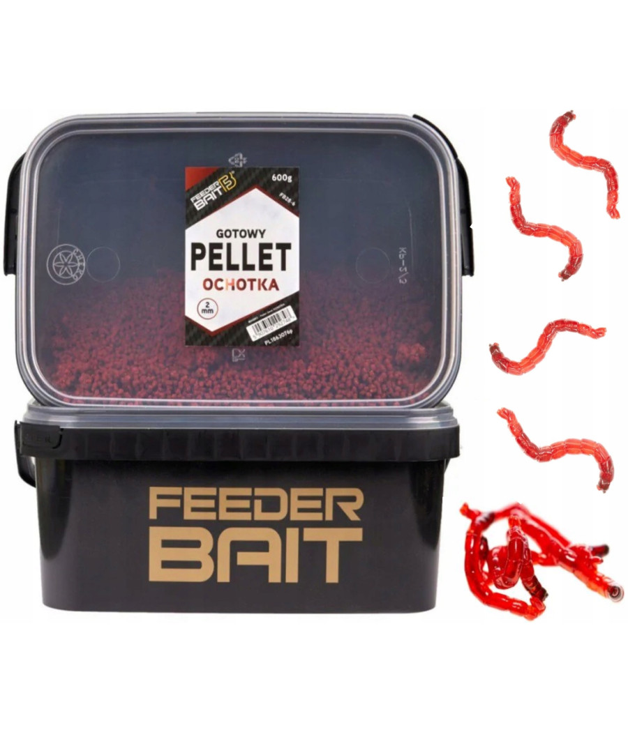 Feeder Bait - Wiadra Gotowy P.Wanilia 600g 2mm