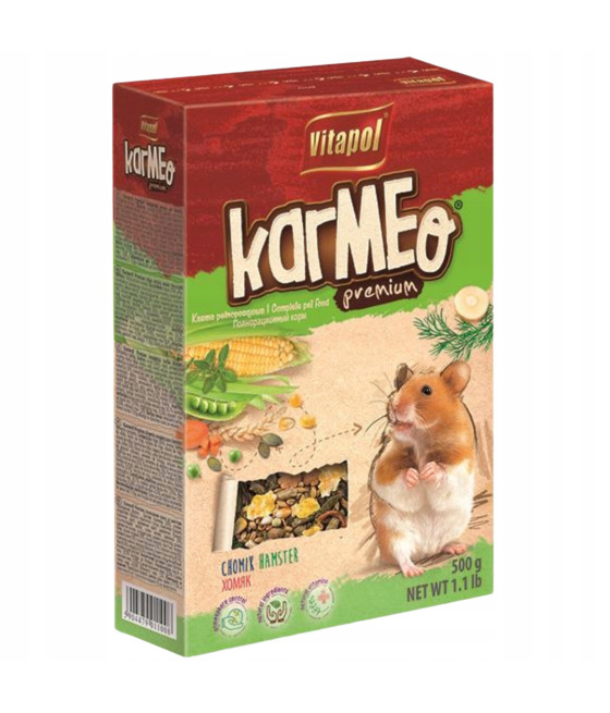 Pokarm karma Karmeo dla chomika 500g gryzonie