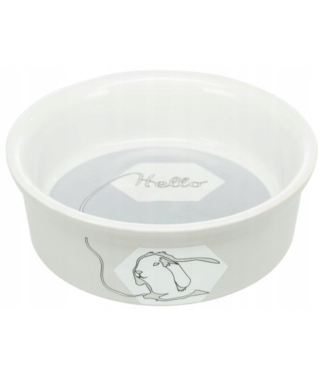 Trixie miska ceramiczna dla królika 240ml zielona