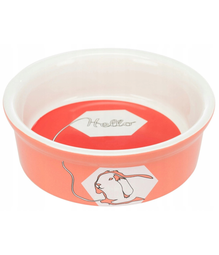 Trixie miska ceramiczna dla królika 240ml zielona