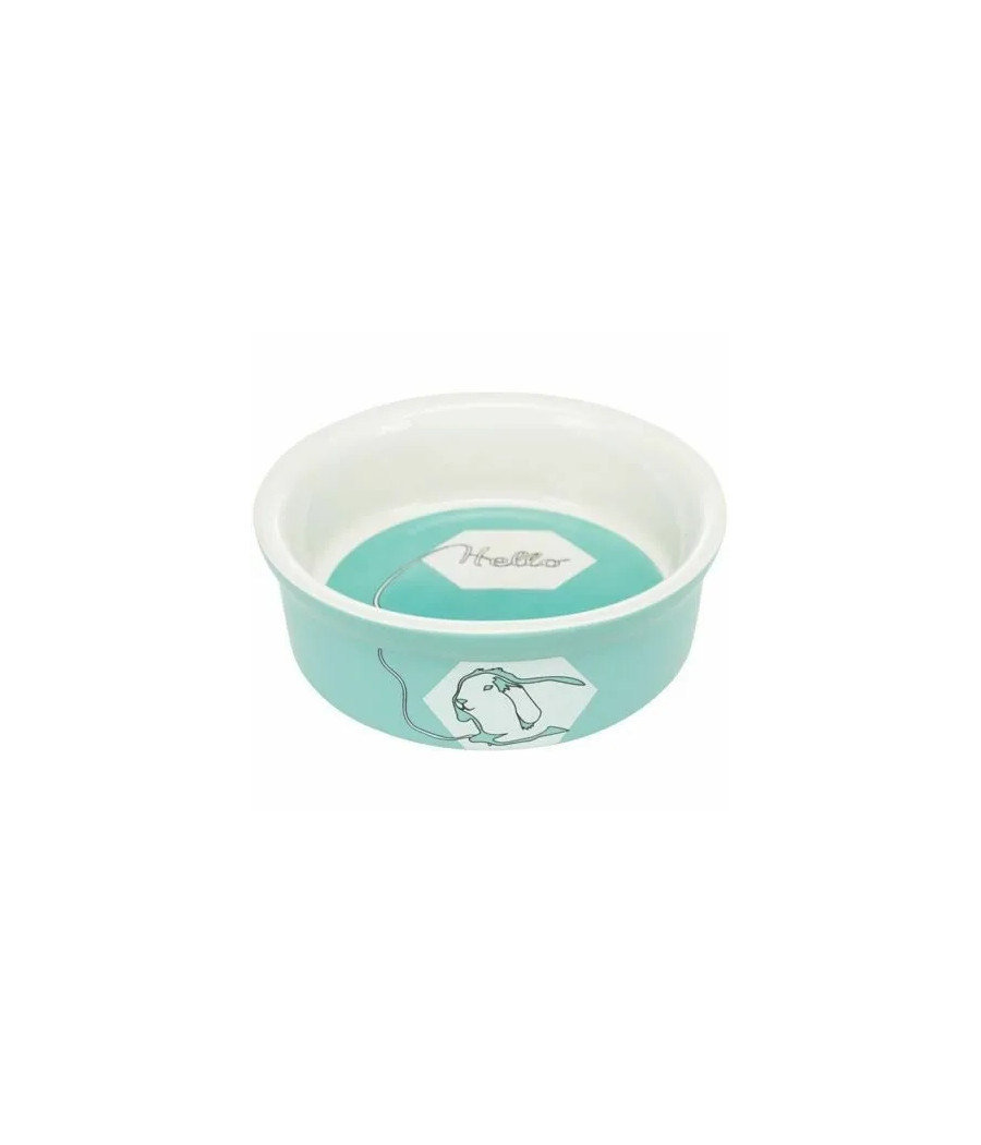 Trixie miska ceramiczna dla królika 240ml zielona