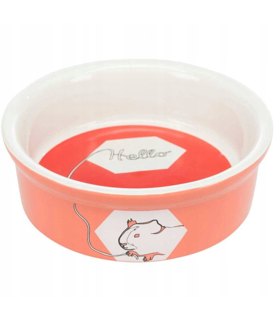Trixie miska ceramiczna dla świnki morskiej 240ml Trixie miska ceramiczna dla świnki morskiej 240ml
