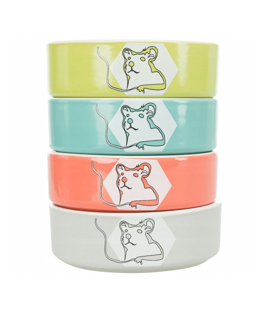 MISKA CERAMICZNA DLA CHOMIKA TRIXIE 90ML SZARA MISKA CERAMICZNA DLA CHOMIKA TRIXIE 90ML SZARA