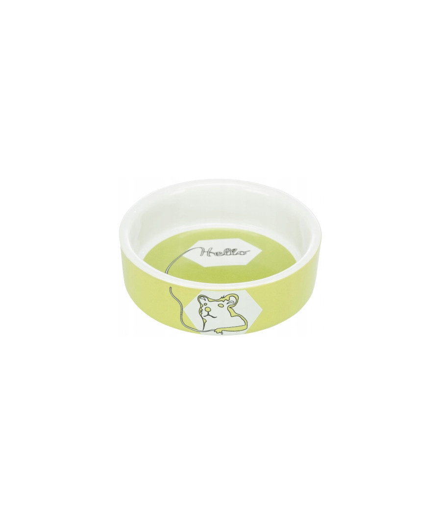 MISKA CERAMICZNA DLA CHOMIKA TRIXIE 90ML SZARA