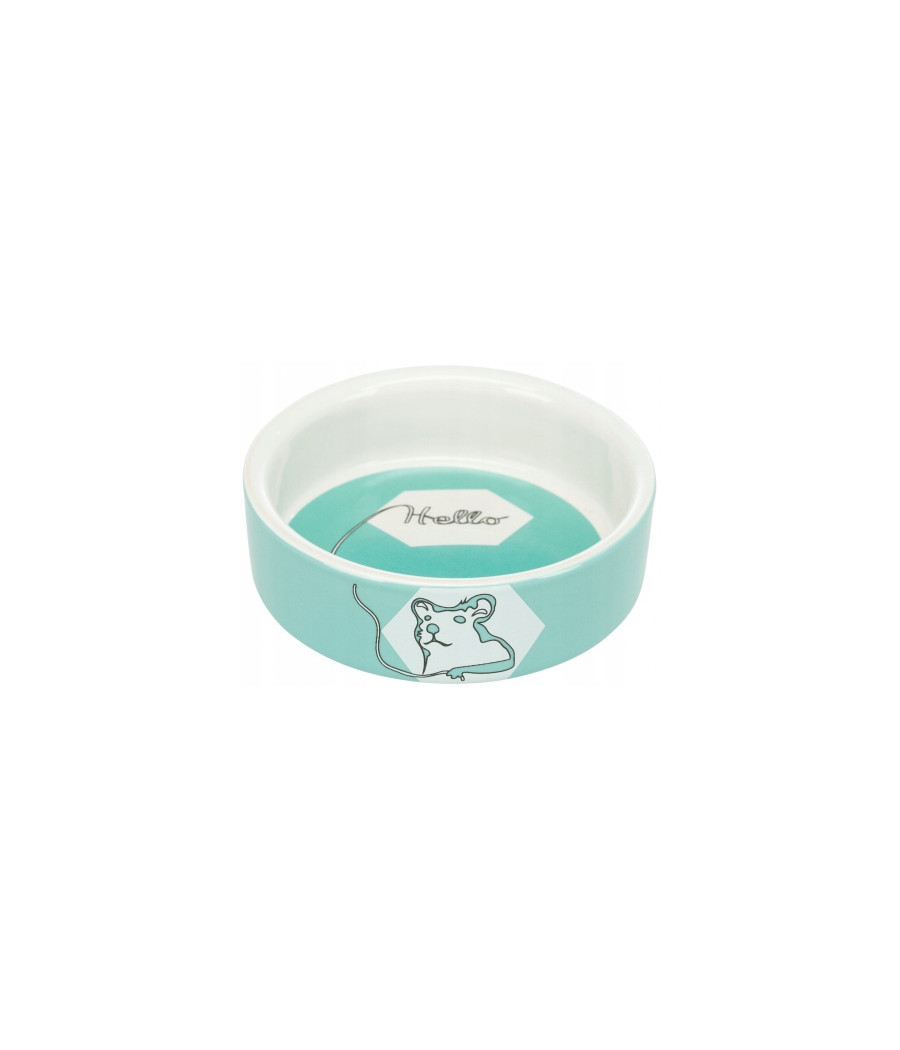 MISKA CERAMICZNA DLA CHOMIKA TRIXIE 90ML SZARA