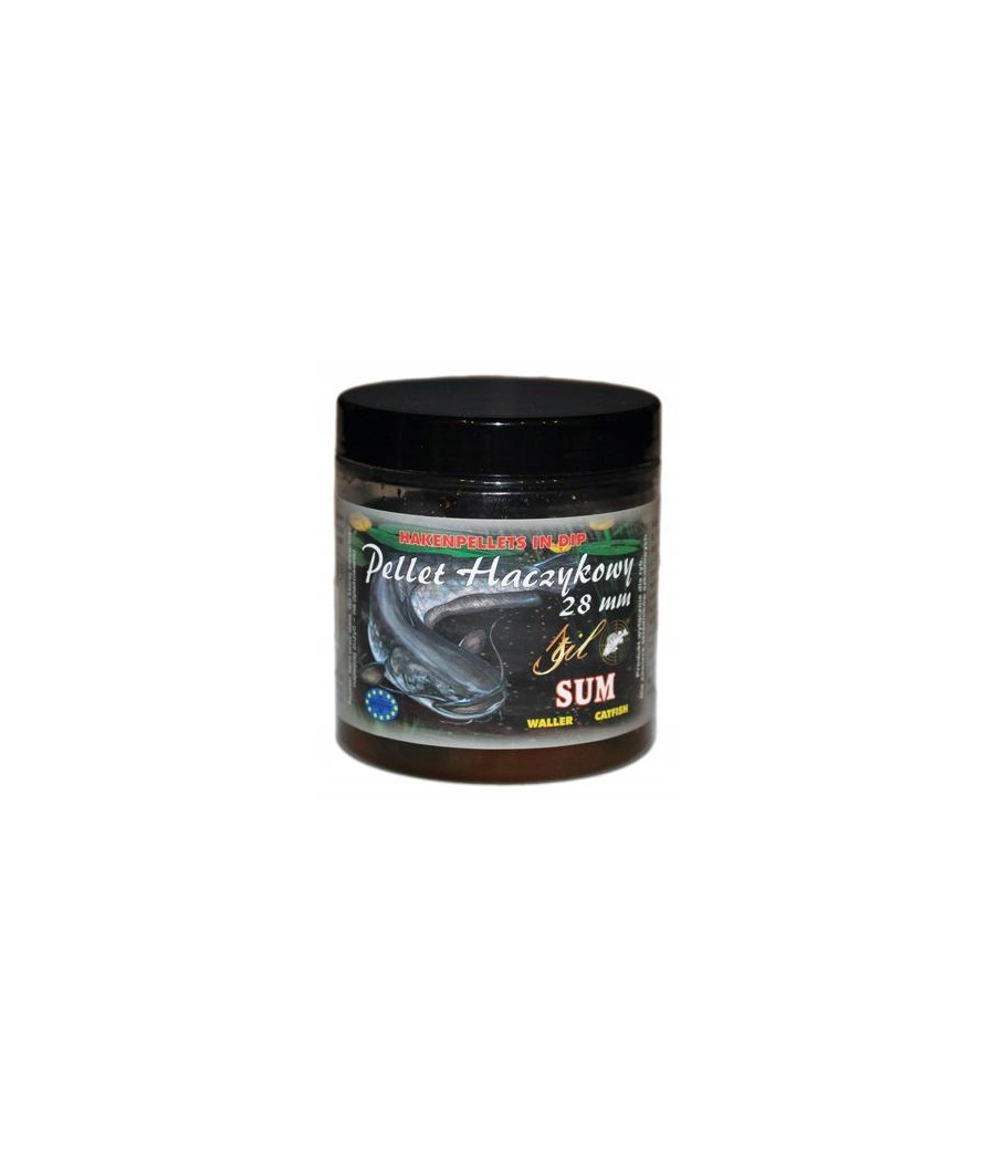 STIL Pellet haczykowy SUM 28mm w DIPIE sumowy zalewa CATFISH WALLER