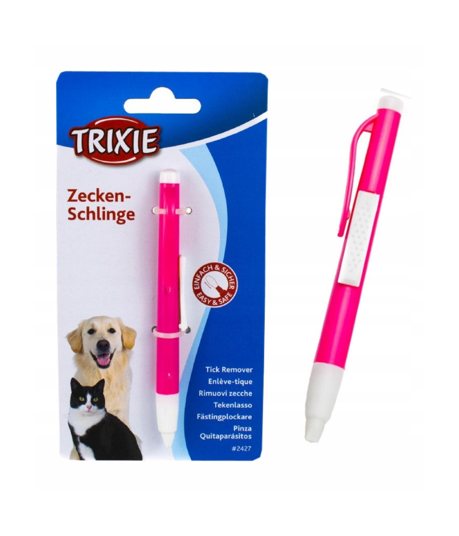 Pęsety, haczyki do usuwania kleszczy na pasożyty Trixie 11 cm