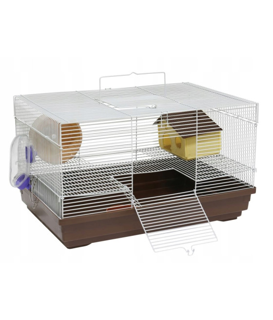 Panama Pet KLATKA dla gryzoni 47x30x27 cm brązowa
