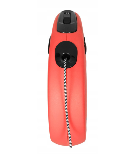 SMYCZ DLA PSA AUTOMATYCZNA LINKA 3M 8KG CZERWONA FLEXI XS