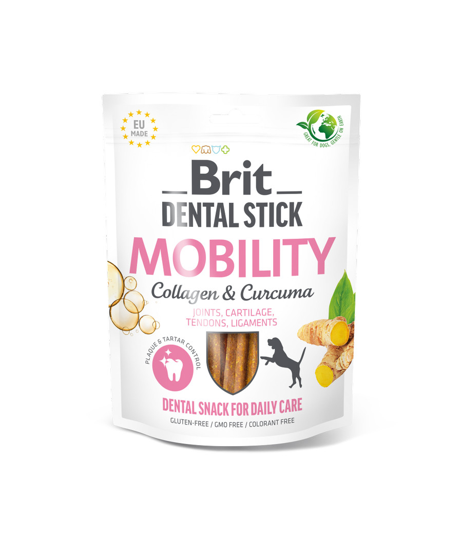 Brit Dental Stick Mobility Collagen przysmak 251g Brit Dental Stick Mobility Collagen przysmak 251g