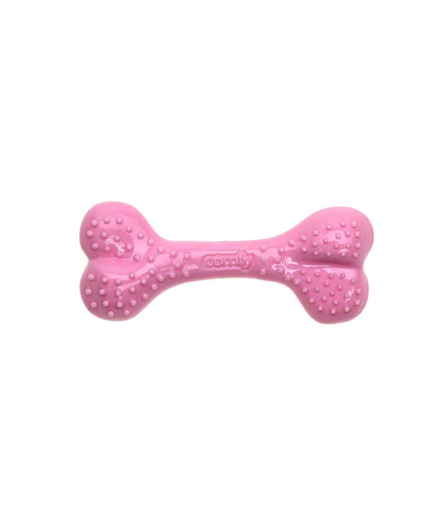 Gryzak dla psa Comfy Dental Bone Strawberry 12,5 cm