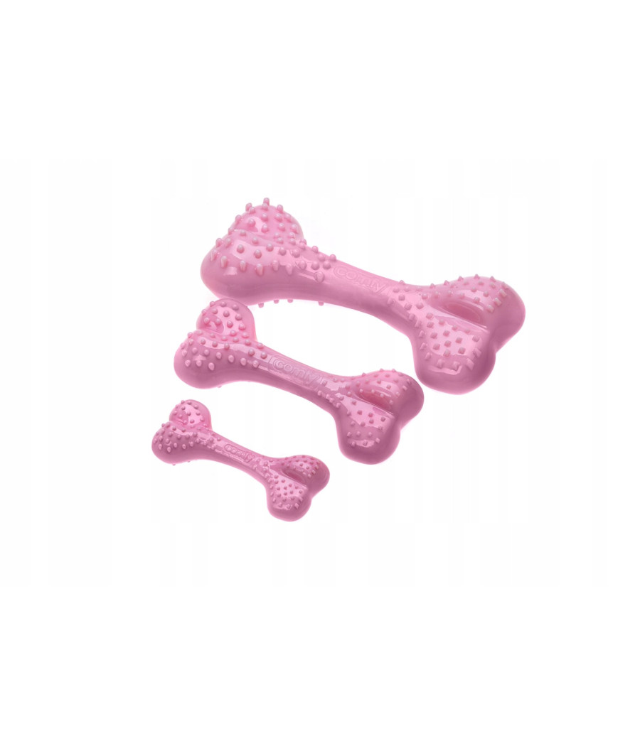 Gryzak dla psa Comfy Dental Bone Strawberry 12,5 cm