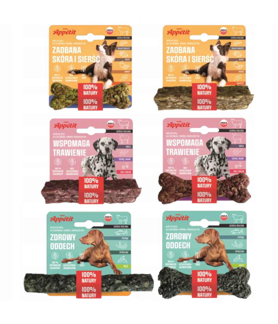 Comfy Gryzak Przysmak Kość Wspomaga Trawienie Owca 12cm 55g