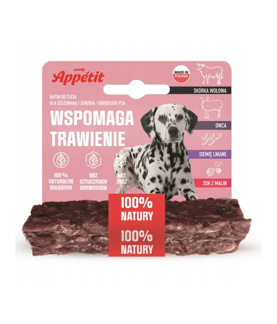 Comfy Gryzak Przysmak Baton Wspomaga Trawienie 12cm 40g