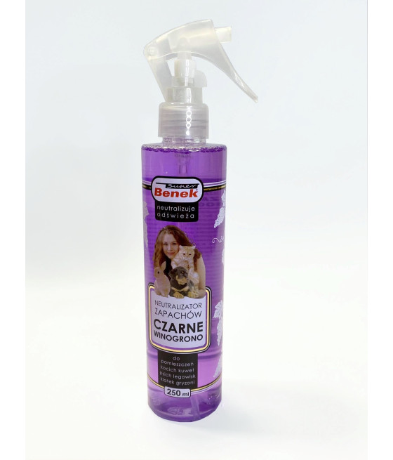 Super Benek Neutralizator Czarne Winogrono spray 250ml