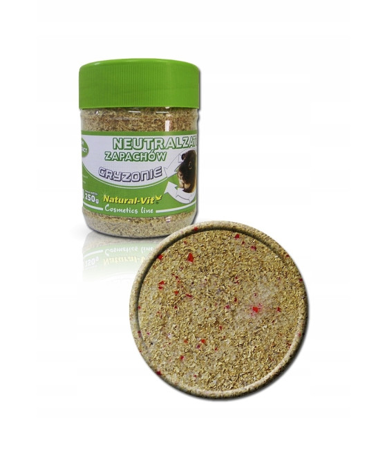 NATURAL-VIT Neutralizator cytrusowy dla gryzoni 250g
