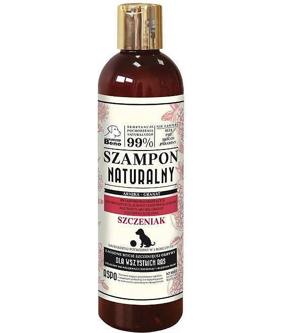 Super Beno SZAMPON NATURALNY dla szczeniaków i młodych psów