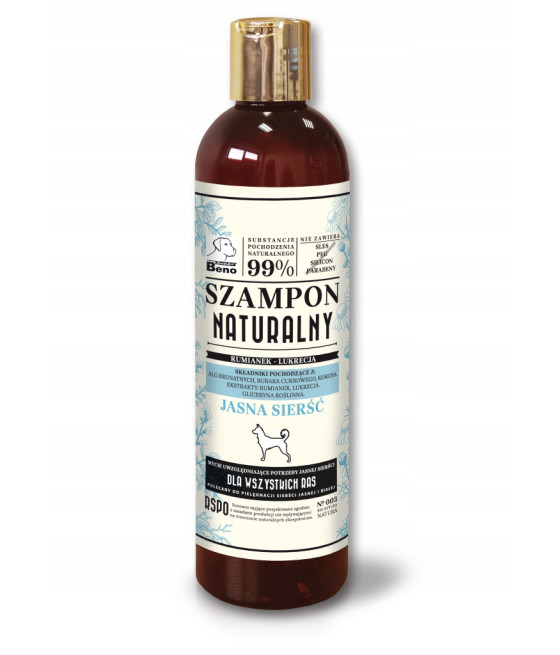 Szampon dla psa Super Beno sierść szorstka 250 ml