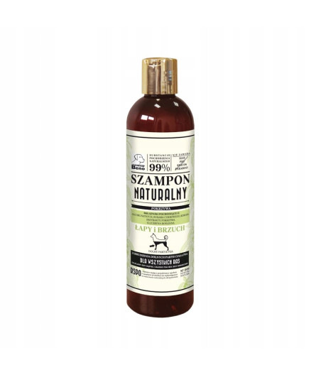 SUPER BENO Szampon Naturalny Łapy i Brzuch dla psa 300ml