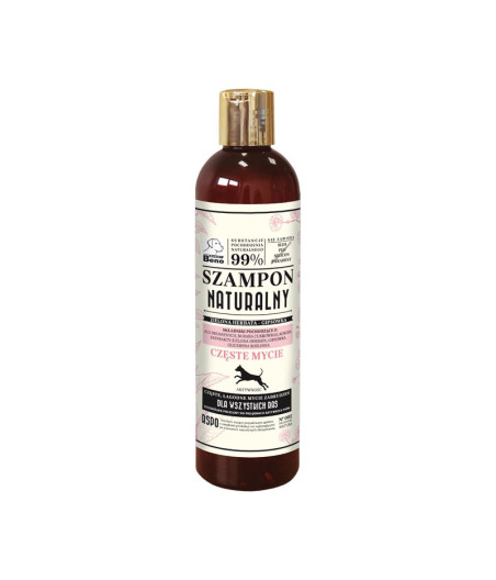 SUPER BENO Szampon Naturalny Częste Mycie dla psa 300ml