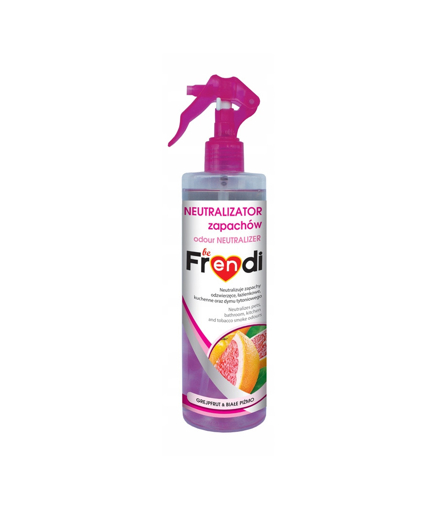 BeFrendi spray Neutralizator GREJPFRUT, BIAŁE PIŻMO 400ml BeFrendi spray Neutralizator GREJPFRUT, BIAŁE PIŻMO 400ml
