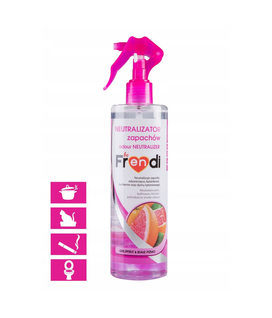 BeFrendi spray Neutralizator GREJPFRUT, BIAŁE PIŻMO 400ml