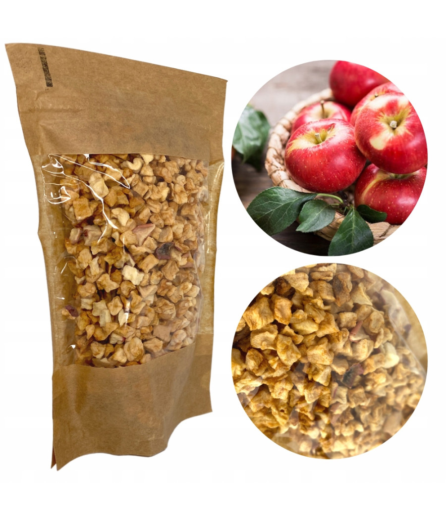 Natural-Vit Przekąska dla Gryzonia Jabłka suszone 50g