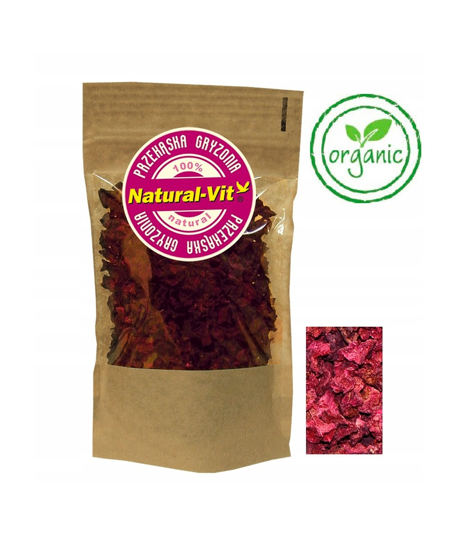 NATURAL-VIT PRZEKĄSKA DLA GRYZONIA BURAK SUSZONY 0,06 g NATURAL-VIT PRZEKĄSKA DLA GRYZONIA BURAK SUSZONY 0,06 g