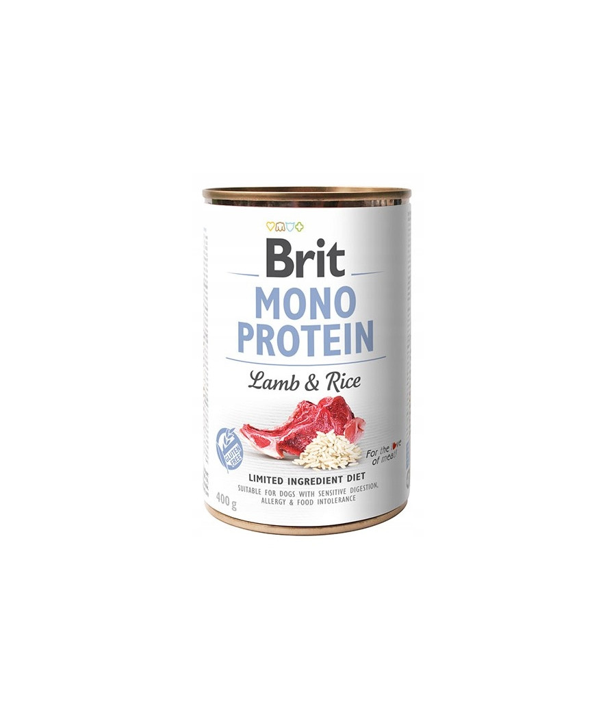Monoproteinowa karma dla psów z alergią pokarmową Brit 70% JAGNIĘCINA 400g