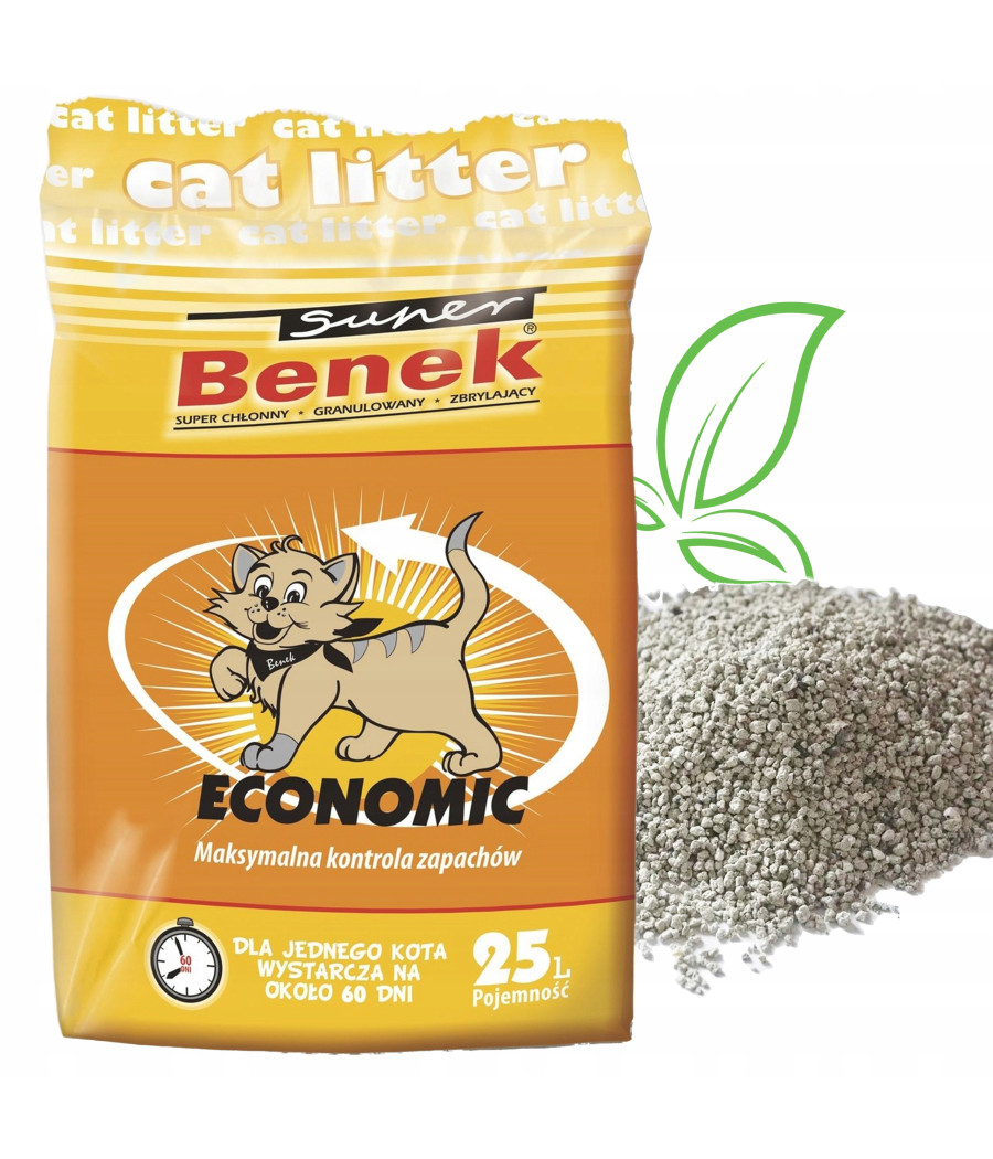 Żwirek Super Benek Economic 25l Żwirek Super Benek Economic 25l
