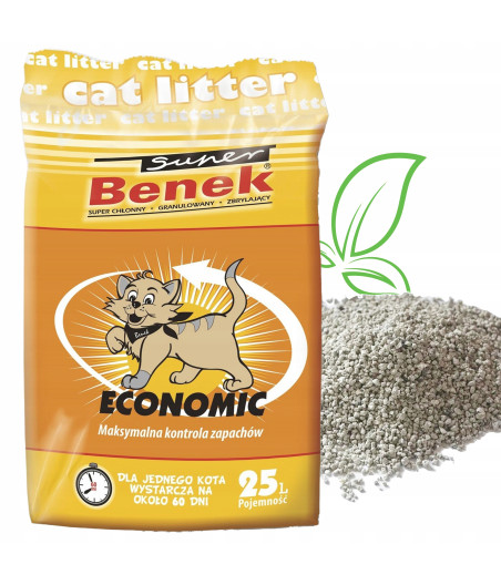 Żwirek Super Benek Economic 25l