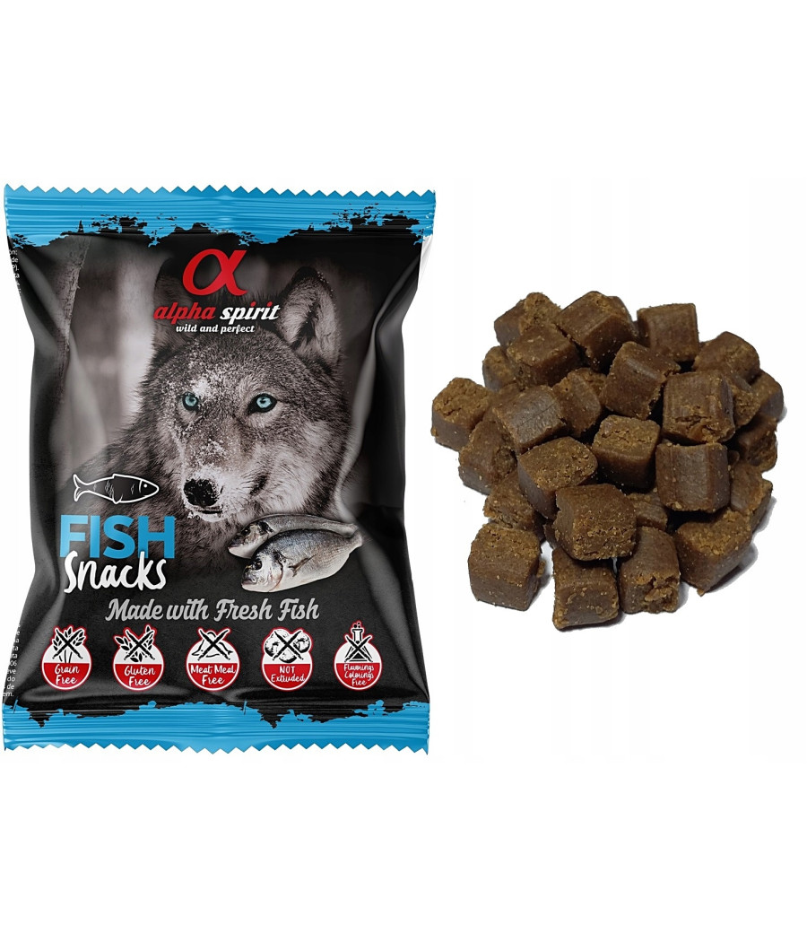Przysmak w kostkach Alpha Spirit 50g ryba