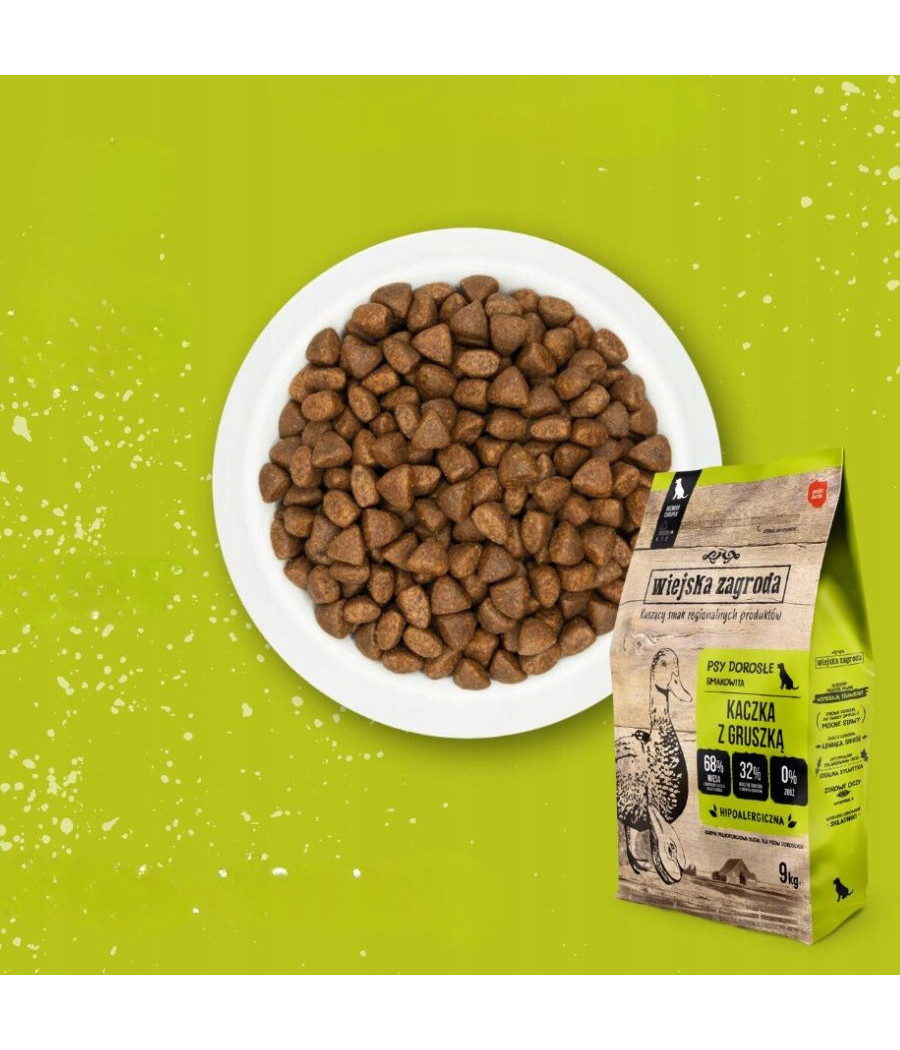 WIEJSKA ZAGRODA KACZKA Z GRUSZKĄ 2KG +