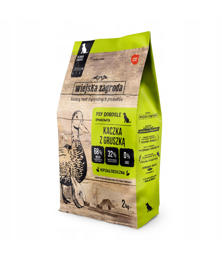 WIEJSKA ZAGRODA KACZKA Z GRUSZKĄ 2KG +