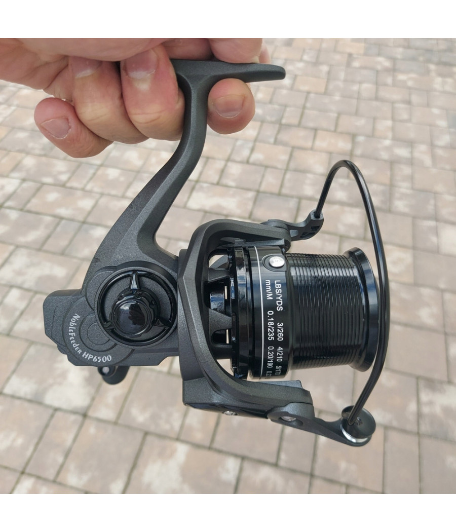 Kołowrotek FL Noble Feeder HP6500 9+1BB Method Feeder 4.7:1 Przedni Hamulec