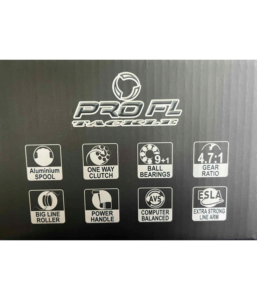Kołowrotek FL Noble Feeder HP6500 9+1BB Method Feeder 4.7:1 Przedni Hamulec