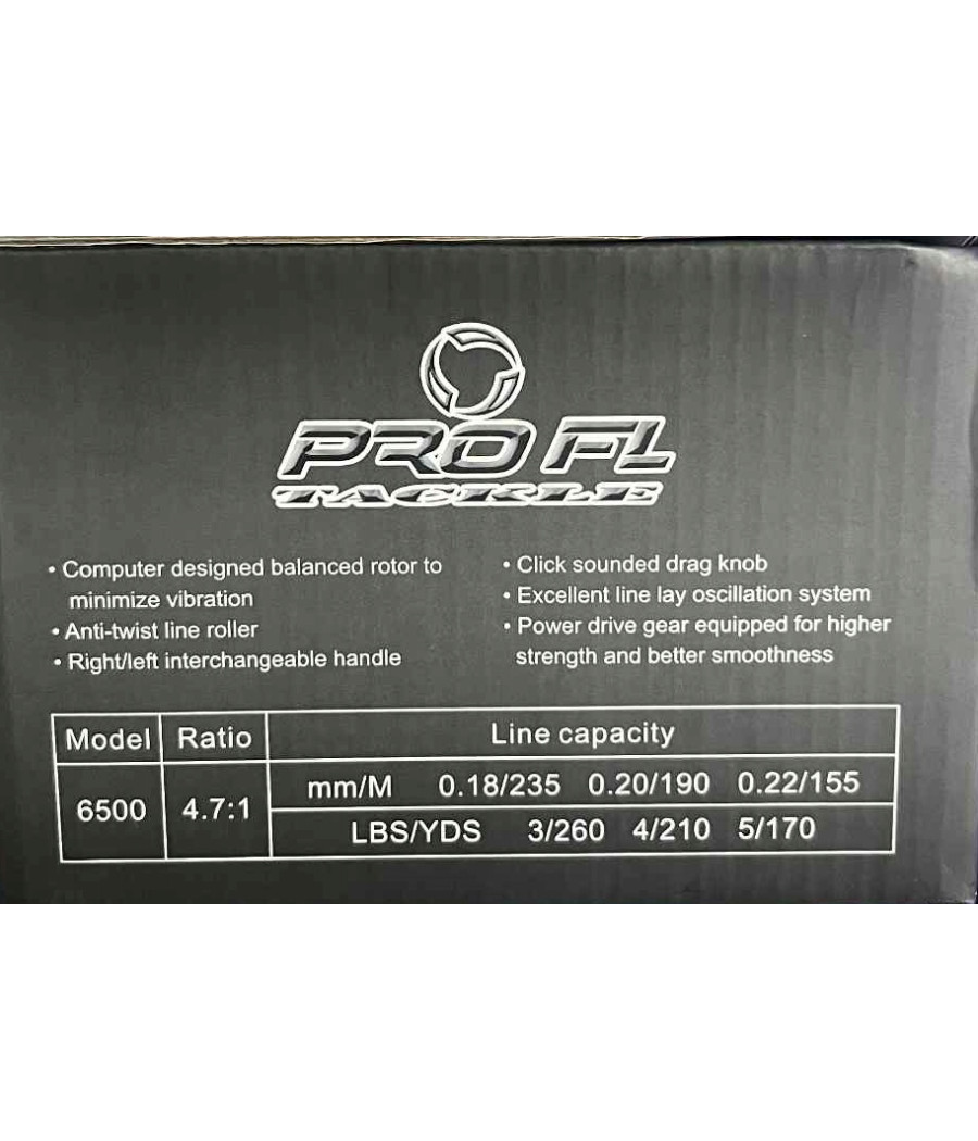 Kołowrotek FL Noble Feeder HP6500 9+1BB Method Feeder 4.7:1 Przedni Hamulec