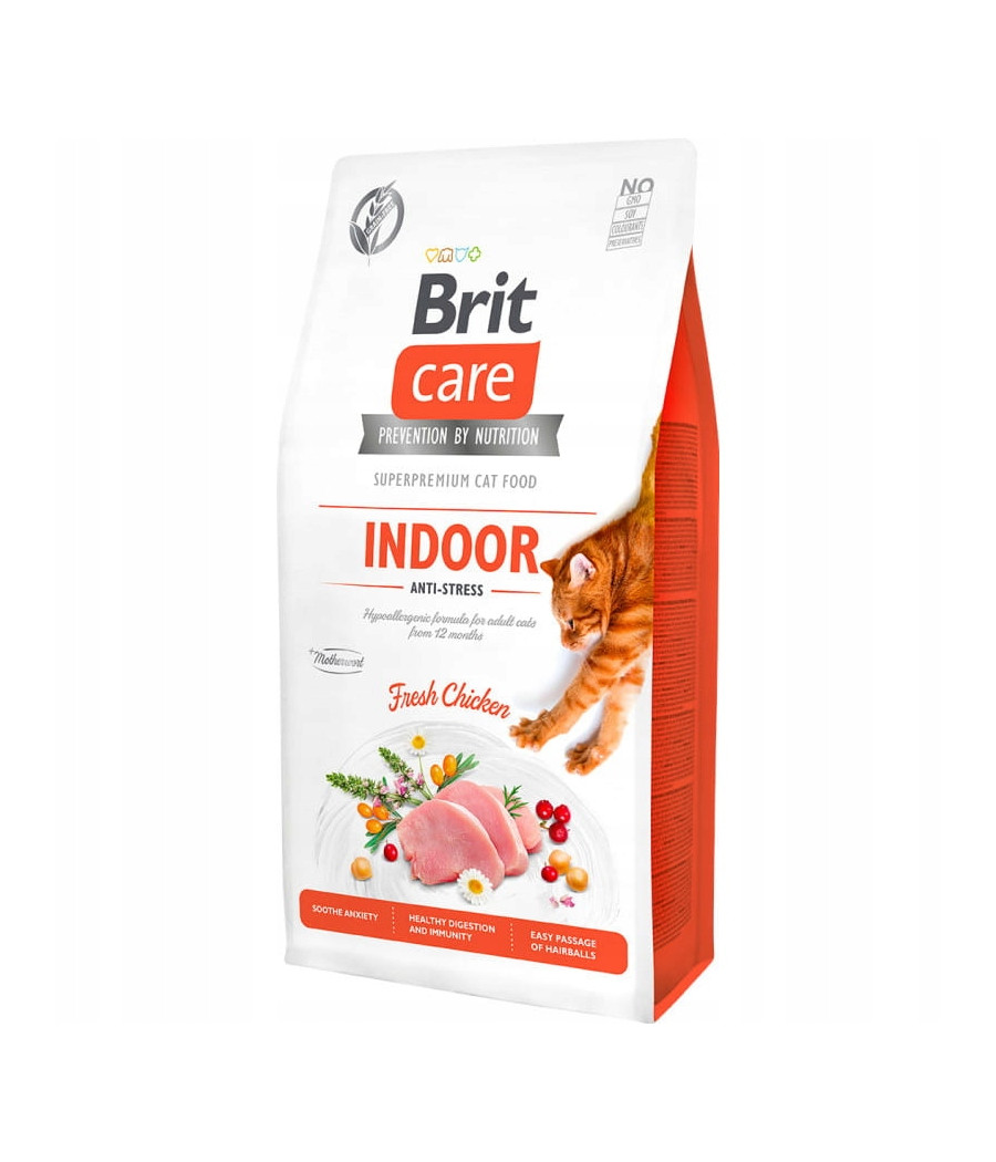 BRIT CARE CAT GRAIN-FREE INDOOR ANTI-STRESS 2kg