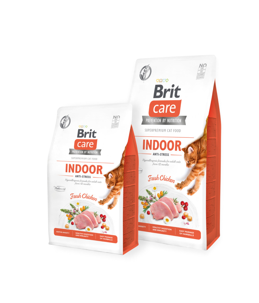 BRIT CARE CAT GRAIN-FREE INDOOR ANTI-STRESS 2kg
