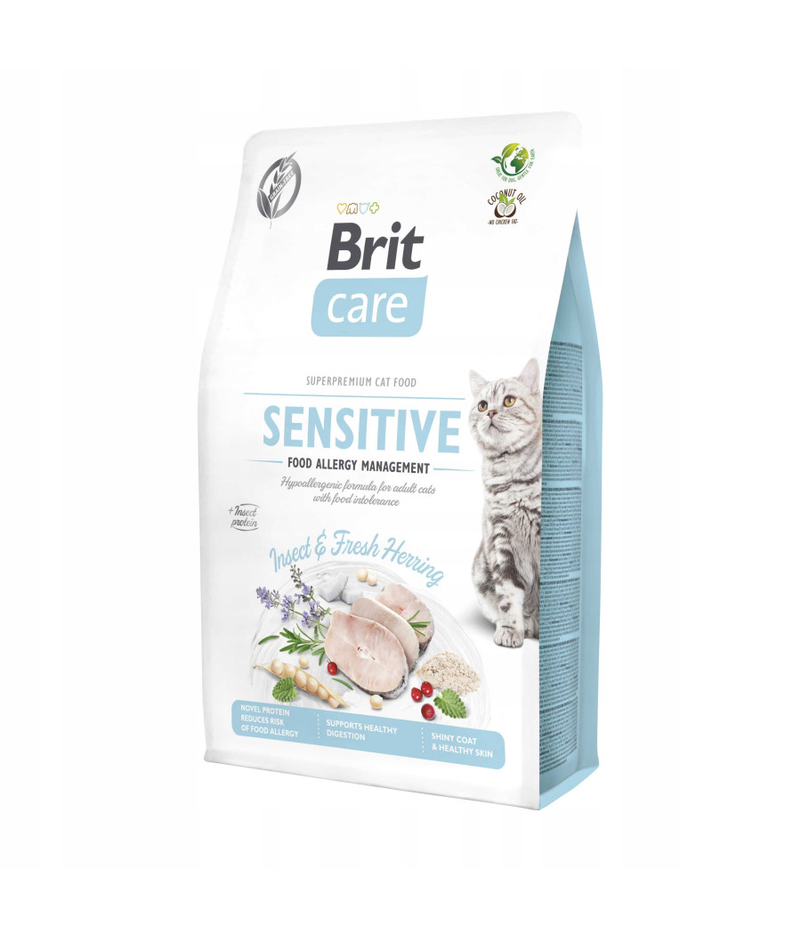 BRIT Care Cat Insect Herring Sensitive 2kg