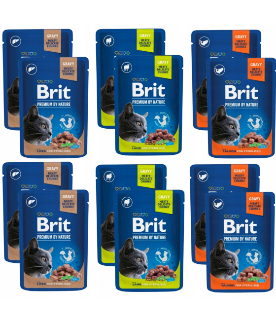 BRIT PREMIUM KOT STERILIZED PLATE 12x100