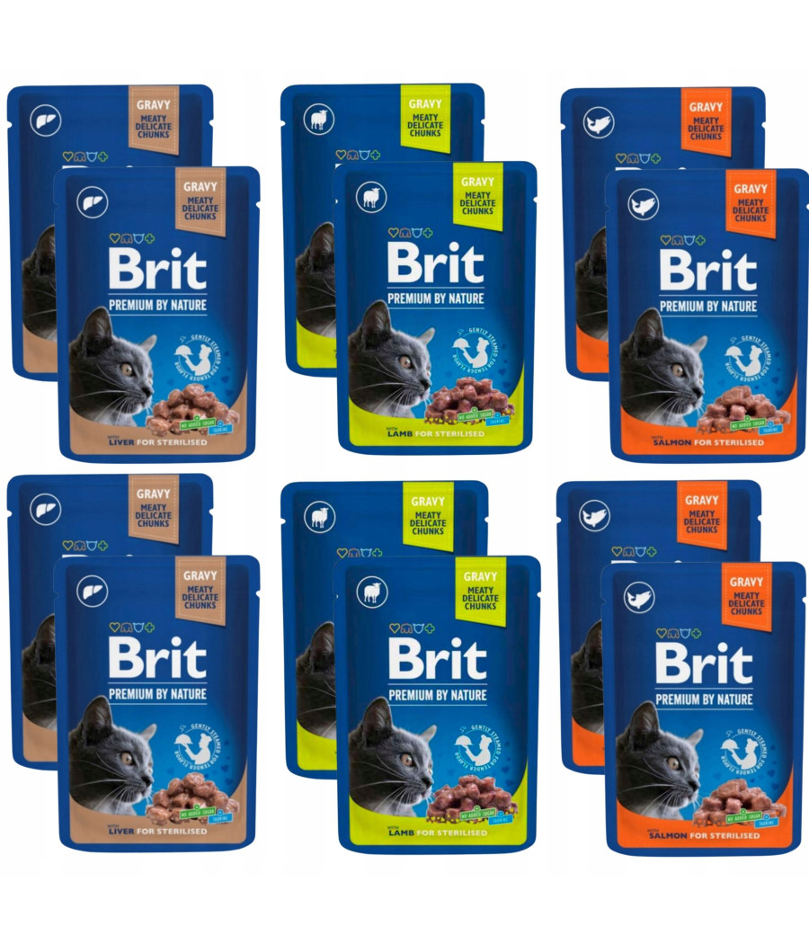 BRIT PREMIUM KOT STERILIZED PLATE 12x100