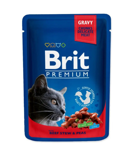 Brit karma mokra wołowina 0,1 kg