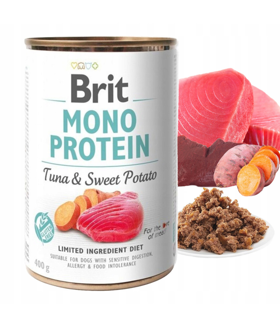 BRIT MONO PROTEIN TUNA SWEET POTATO 400 g
