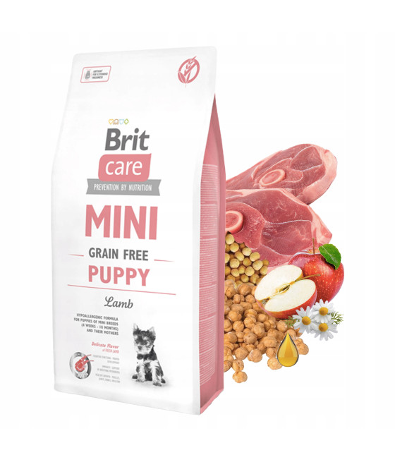 Sucha karma Brit Care Mini Puppy jagnięcina