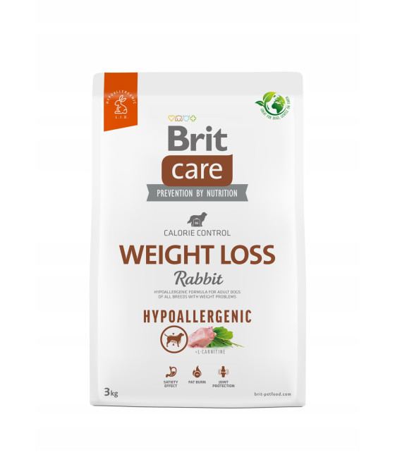 BRIT CARE HYPOALLERGENIC WEIGHT LOSS 3kg