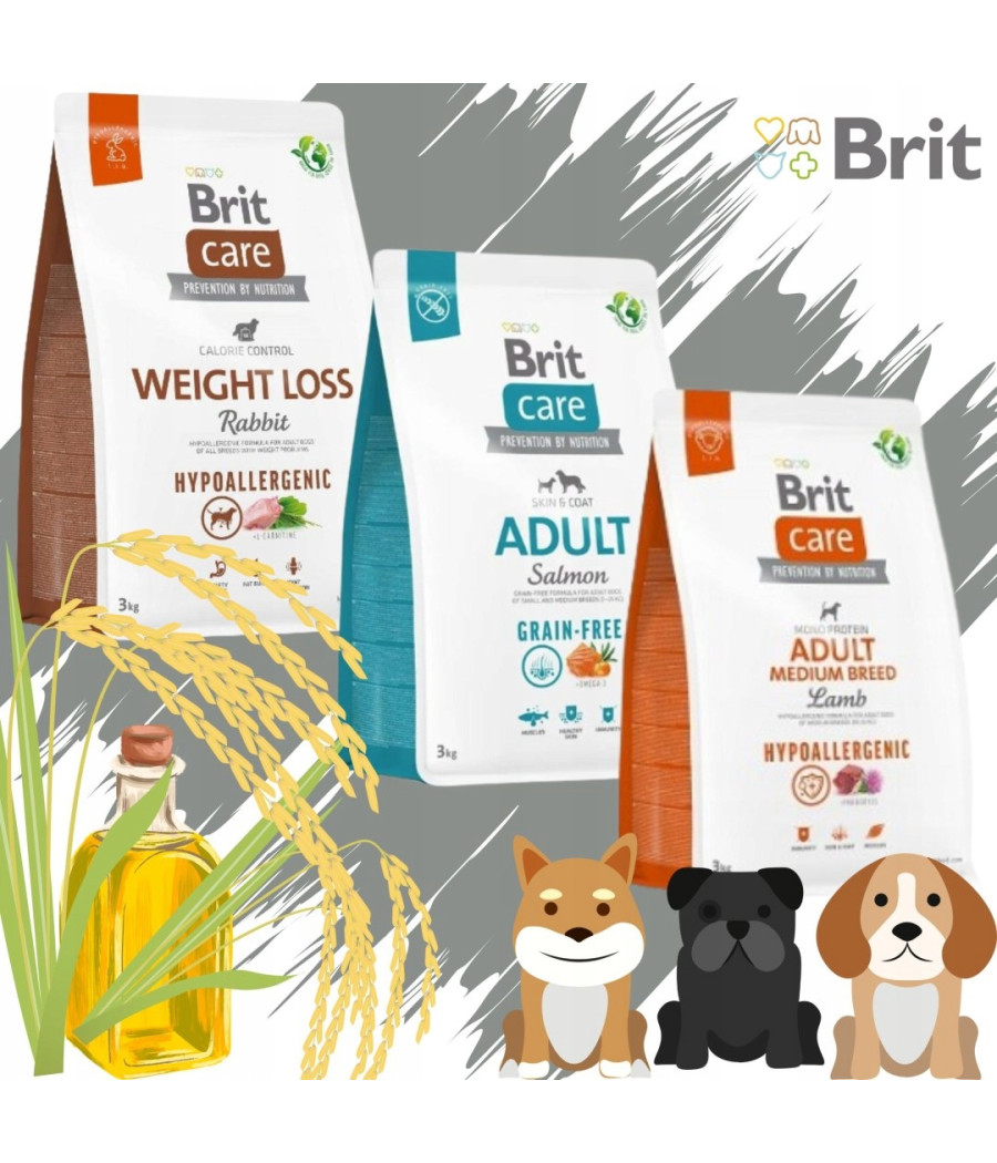 BRIT CARE HYPOALLERGENIC WEIGHT LOSS 3kg