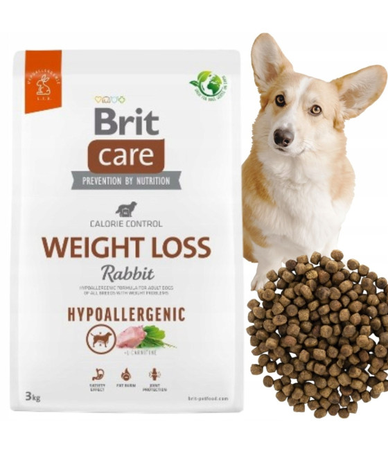 BRIT CARE HYPOALLERGENIC WEIGHT LOSS 3kg