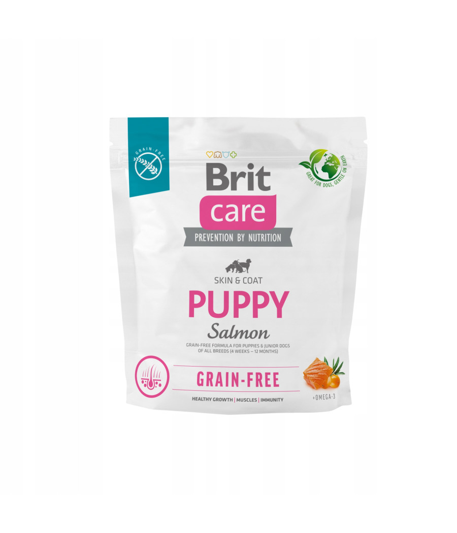 Brit Care Grain-Free Puppy Salmon 1kg (Łosoś)